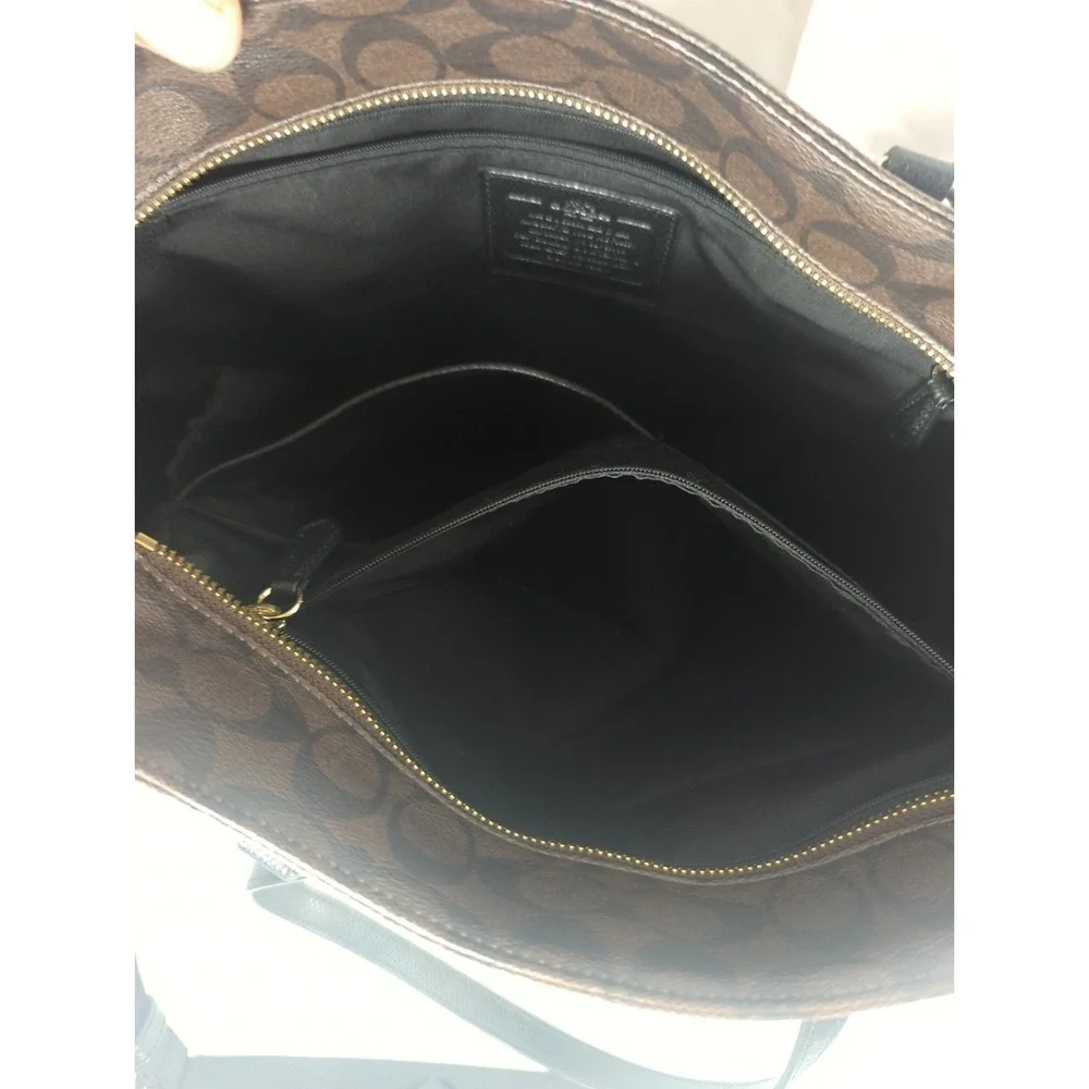 Coach Monogram Baby Diaper Bag Signature Crossbody Tote